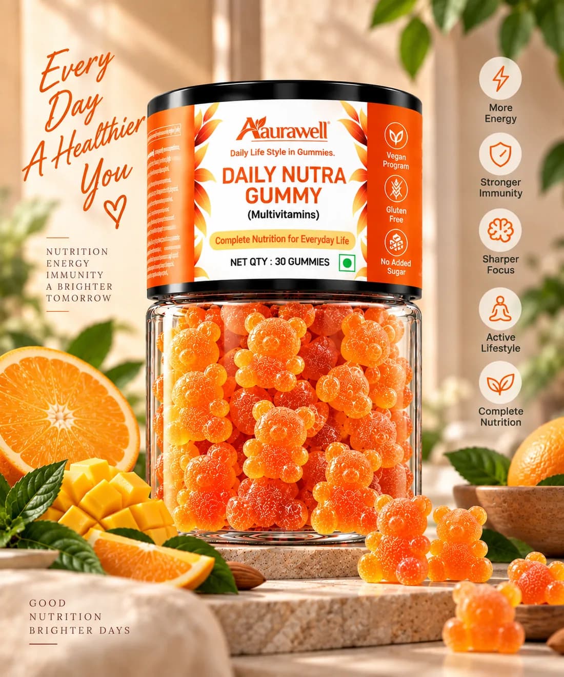 Daily Nutra Gummy lifestyle photo