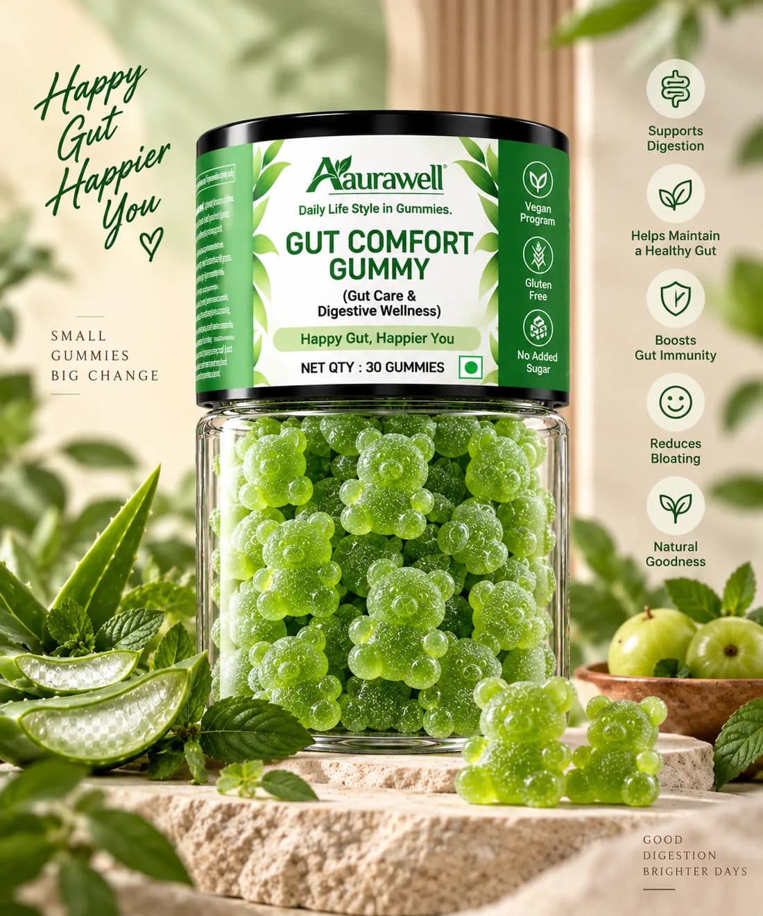 Gut Comfort lifestyle photo
